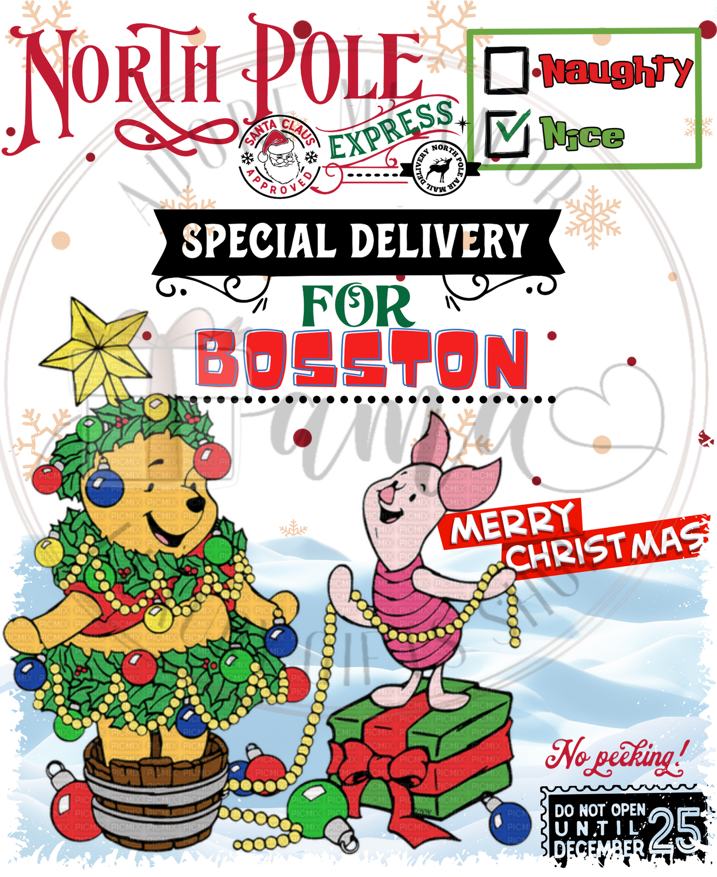 Character Santa Sack