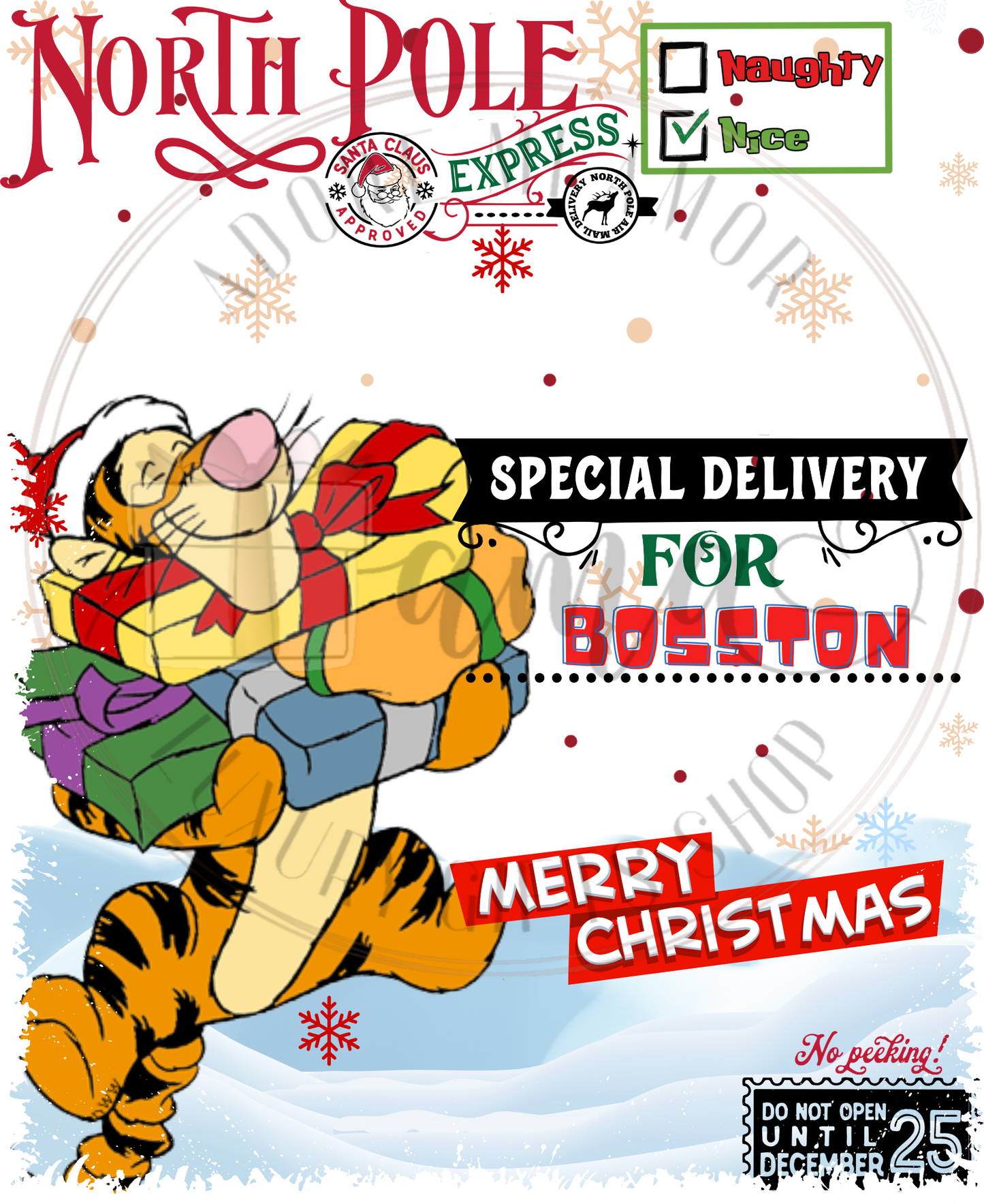 Character Santa Sack