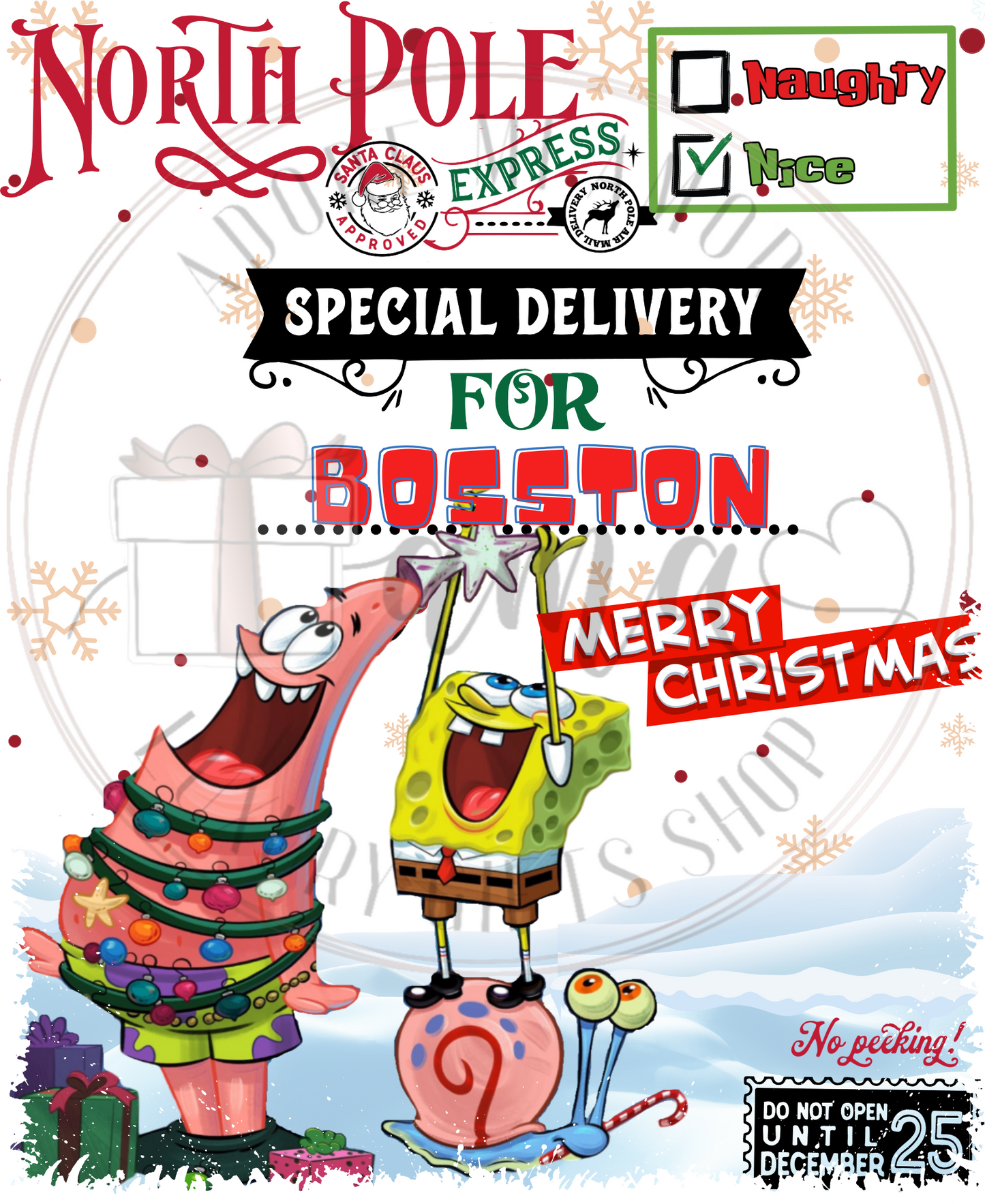 Character Santa Sack