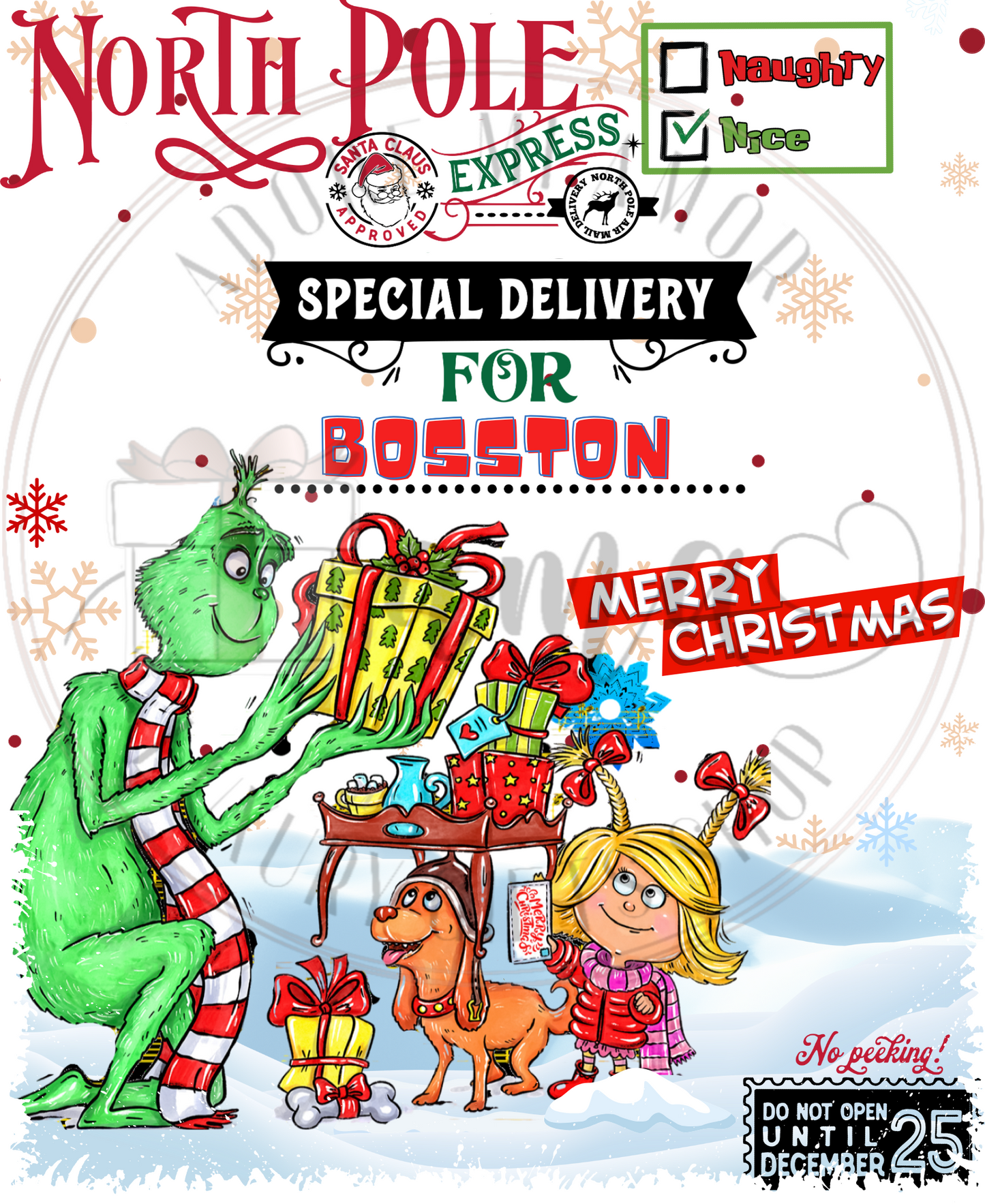 Character Santa Sack