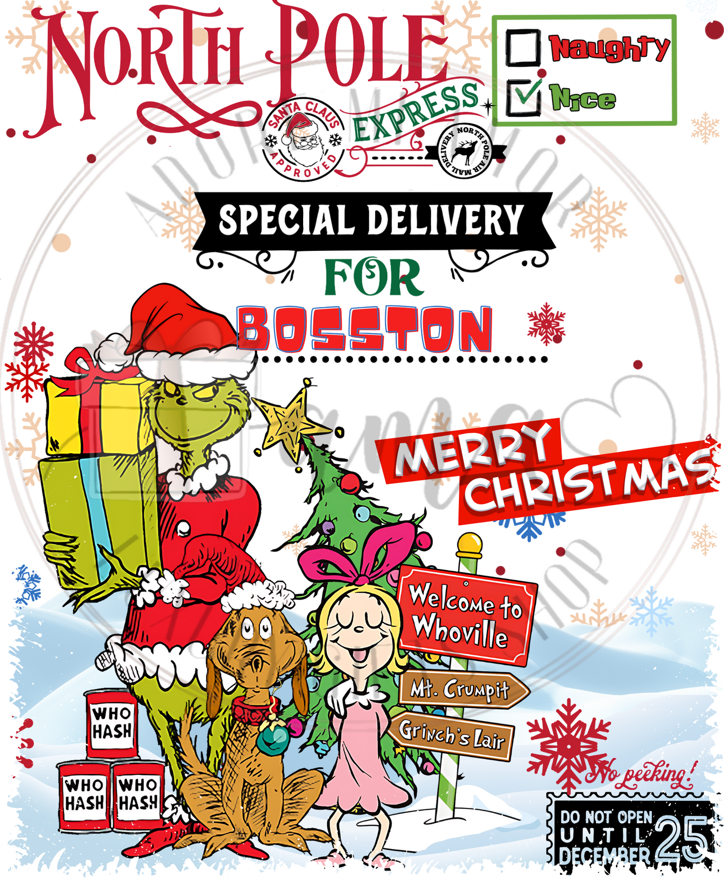 Character Santa Sack