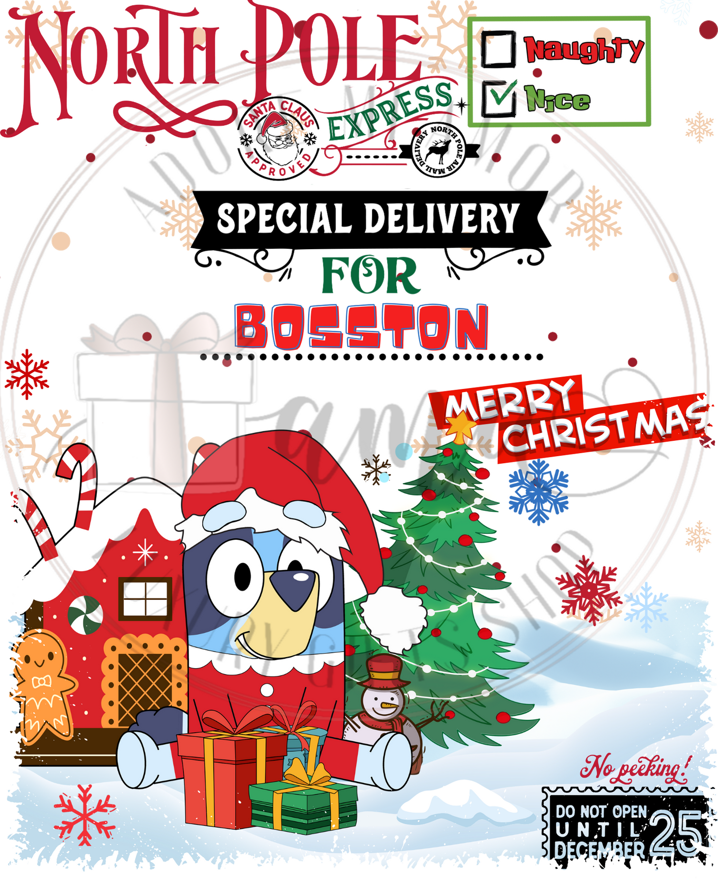 Character Santa Sack
