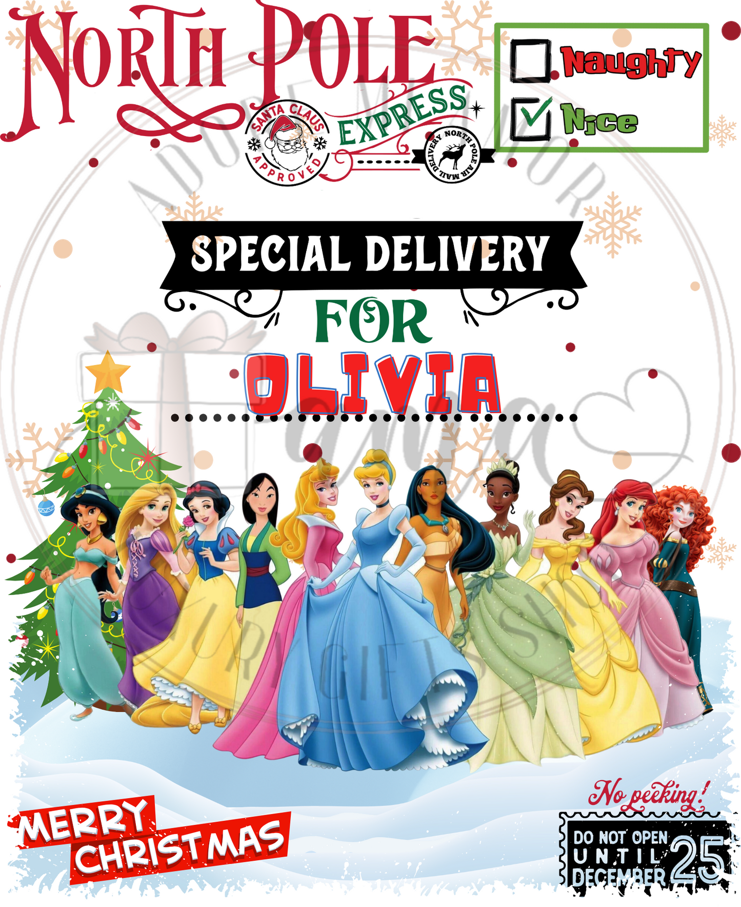 Character Santa Sack