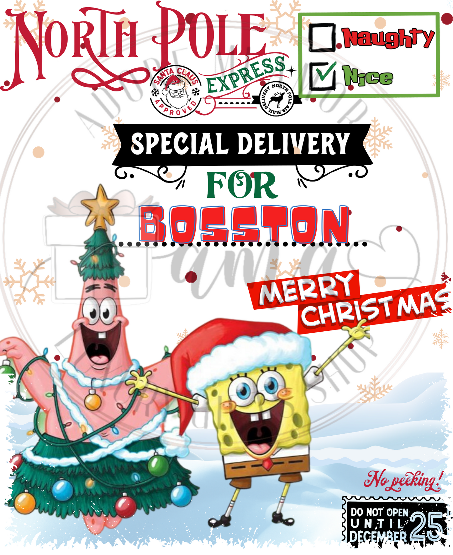 Character Santa Sack