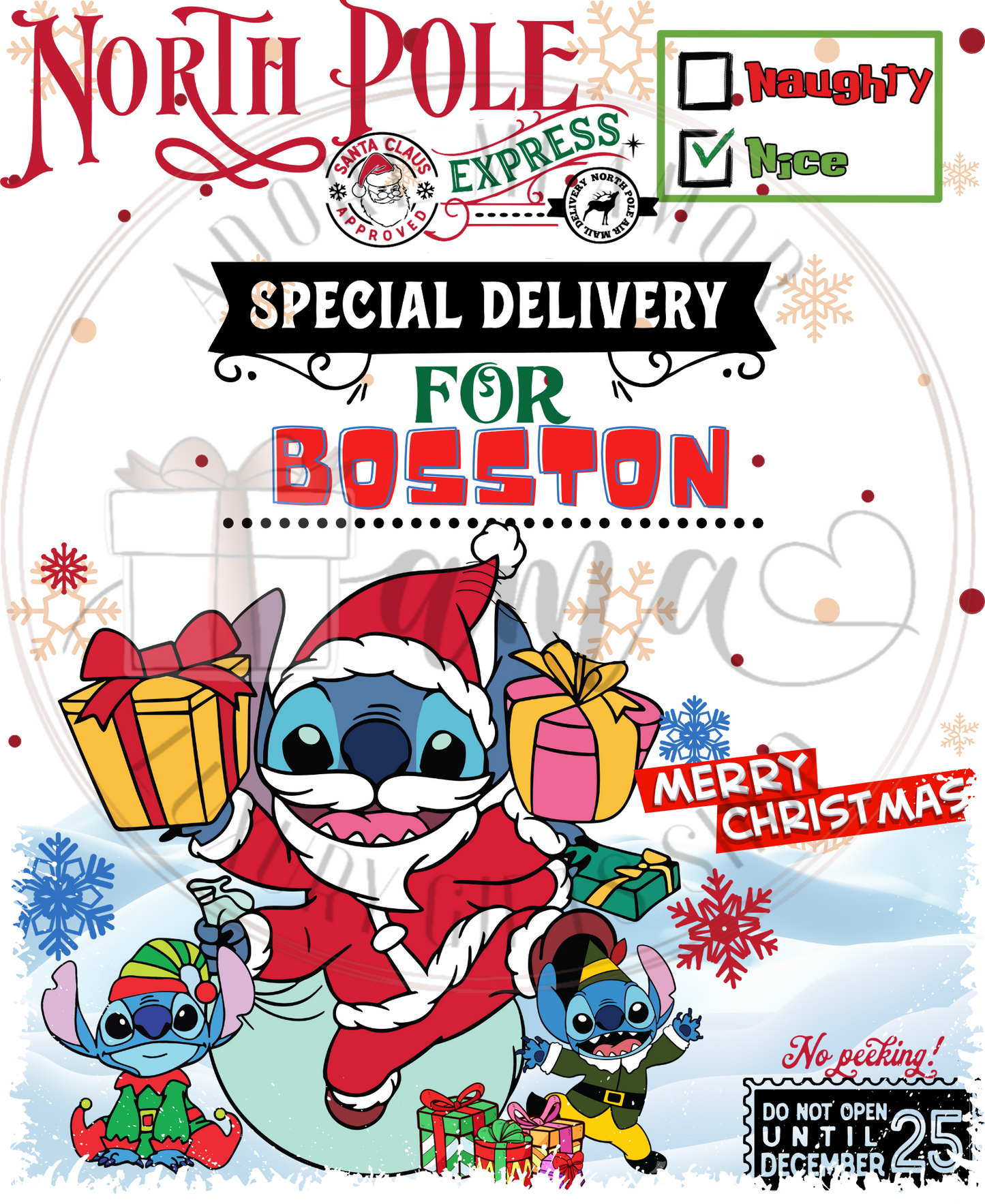Character Santa Sack