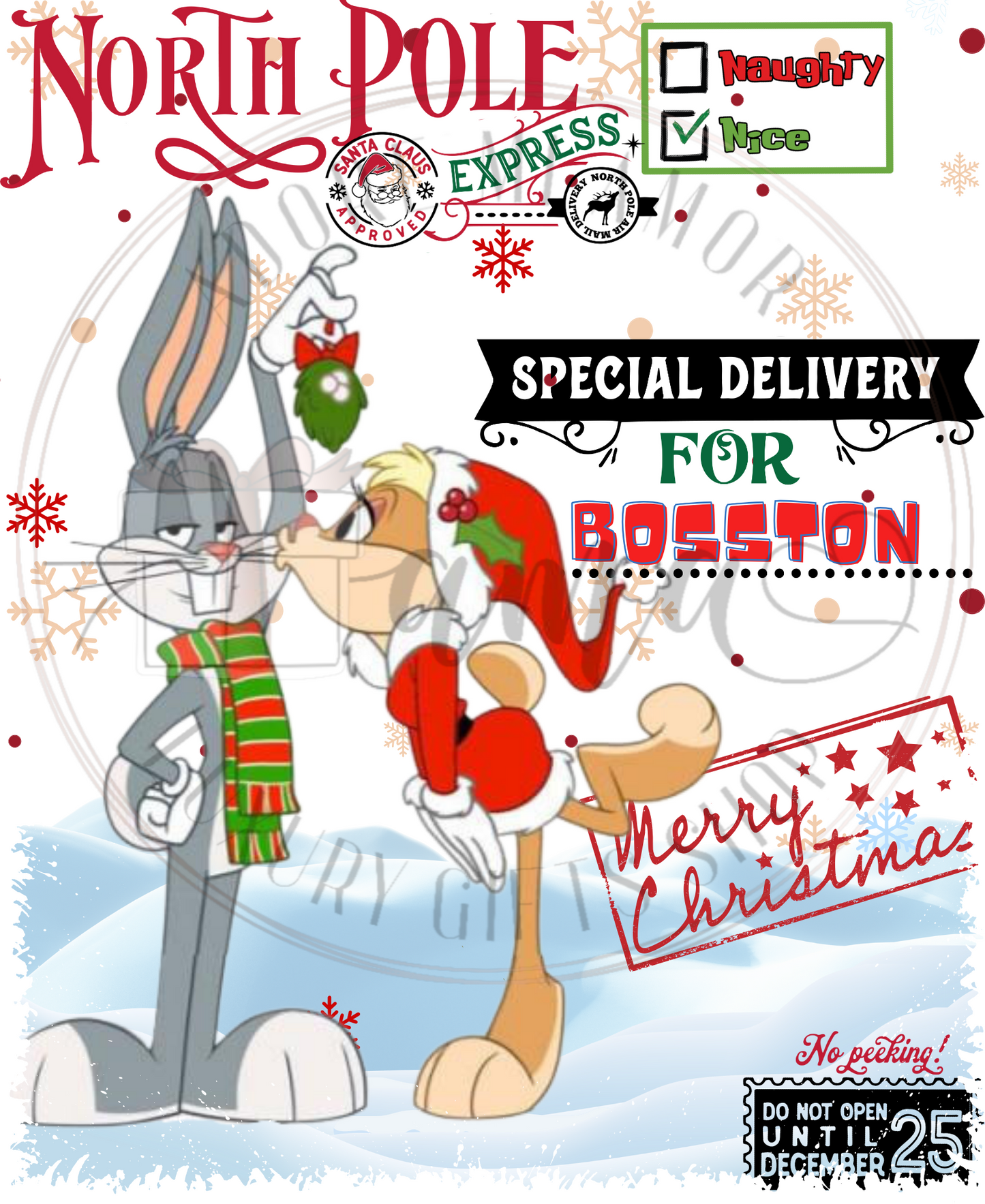 Character Santa Sack