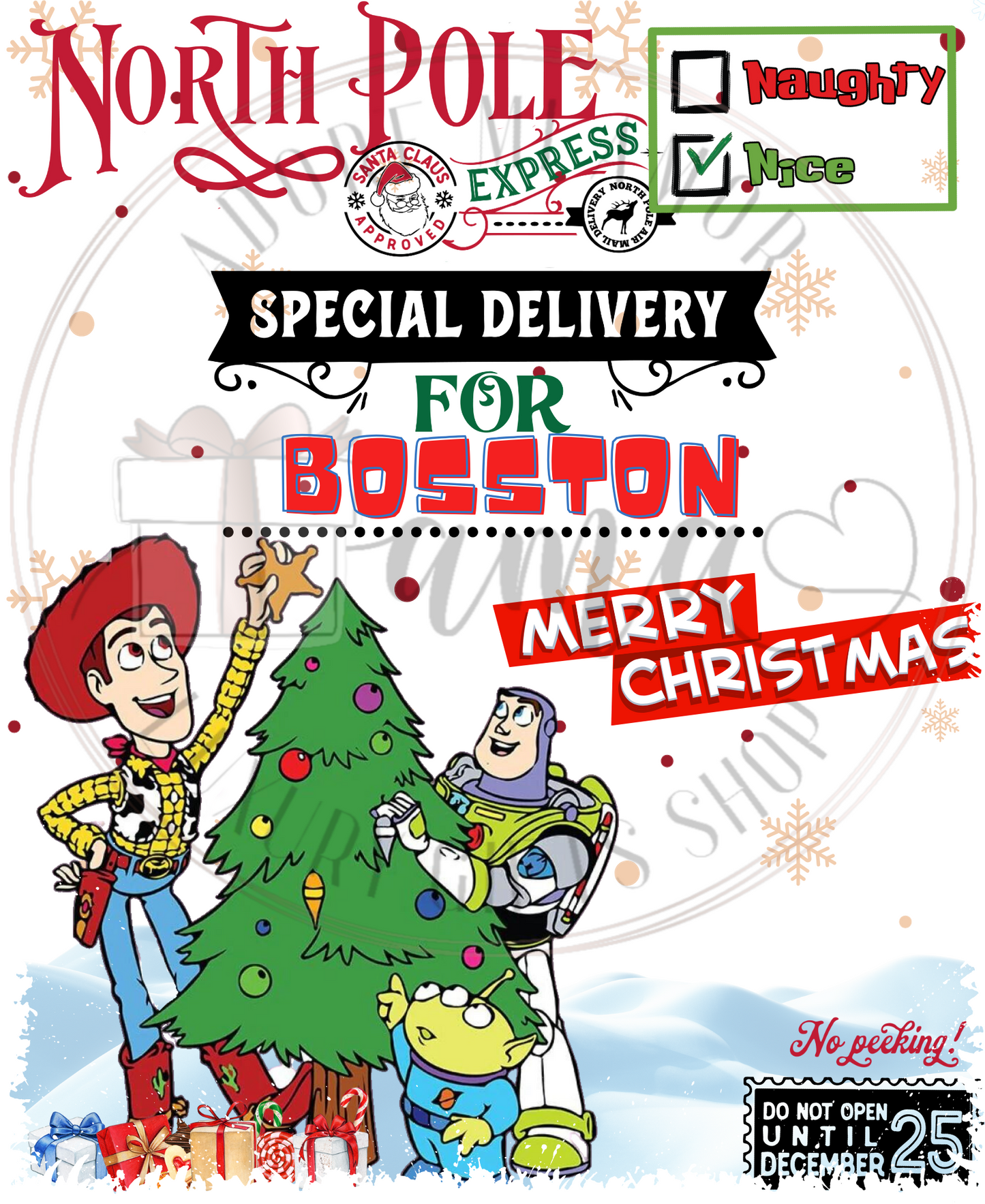 Character Santa Sack