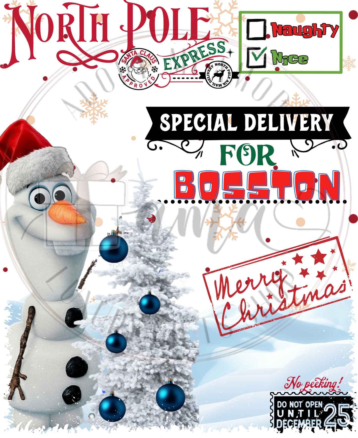 Character Santa Sack