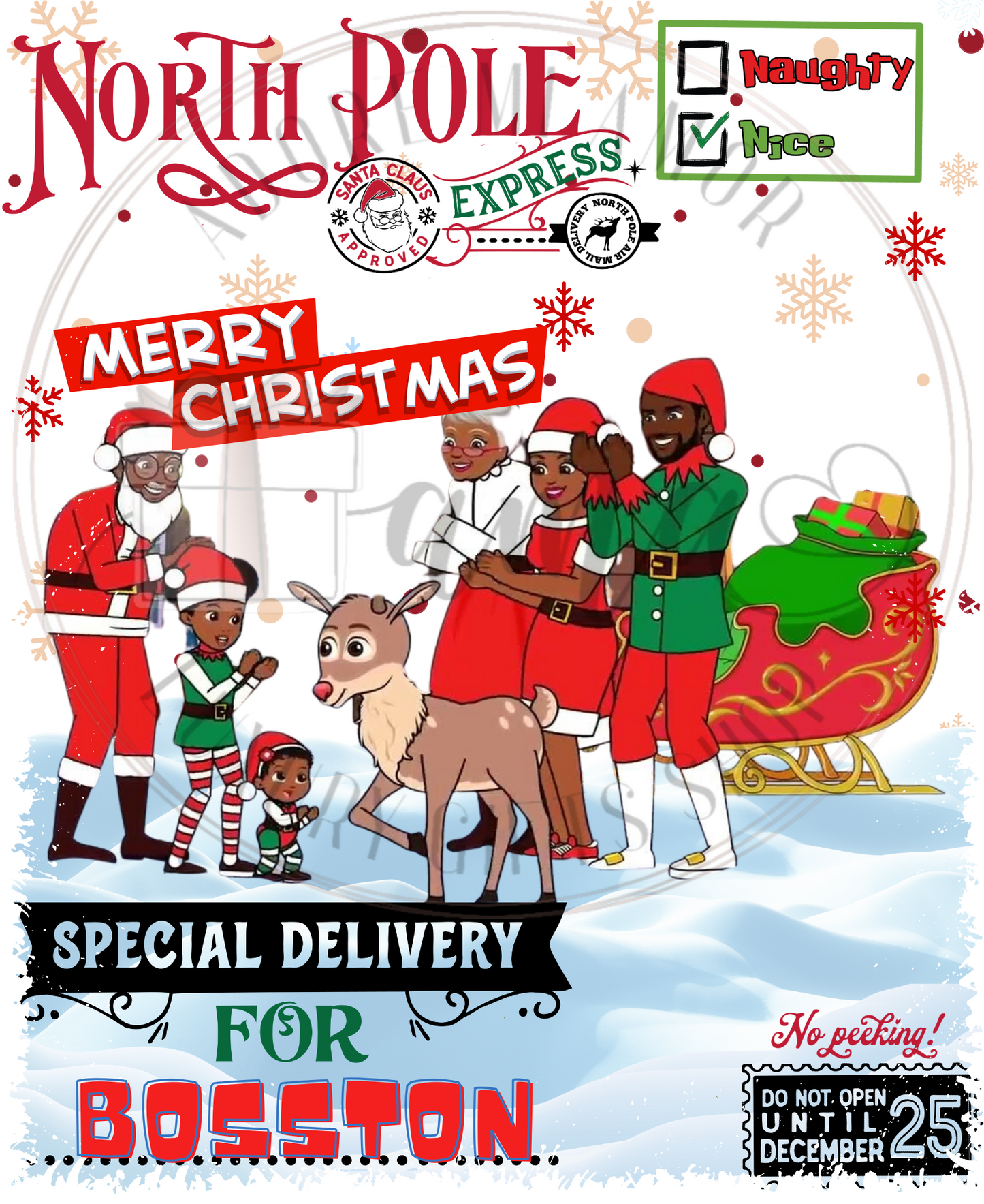 Character Santa Sack