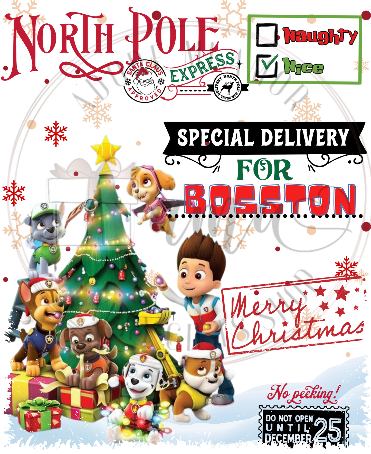 Character Santa Sack