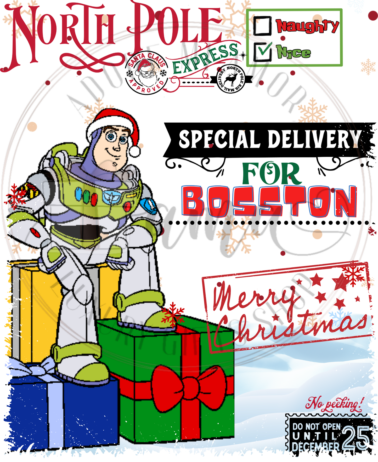 Character Santa Sack