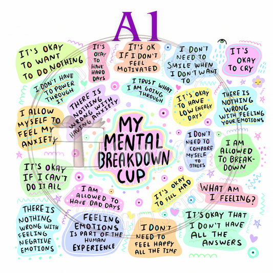 Affirmations Tumblers