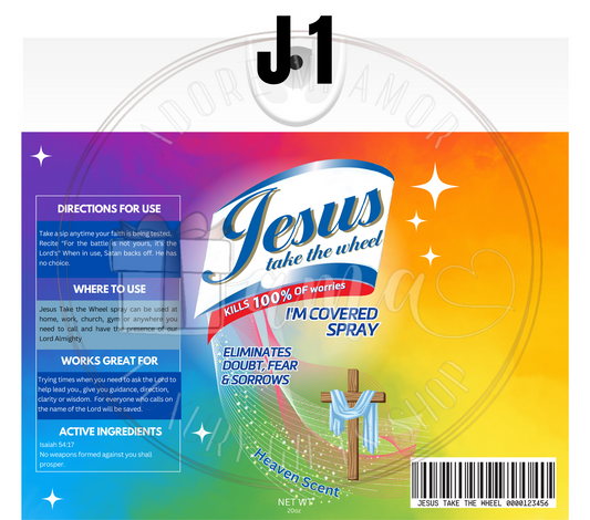 Jesus Take The Wheel Tumbler