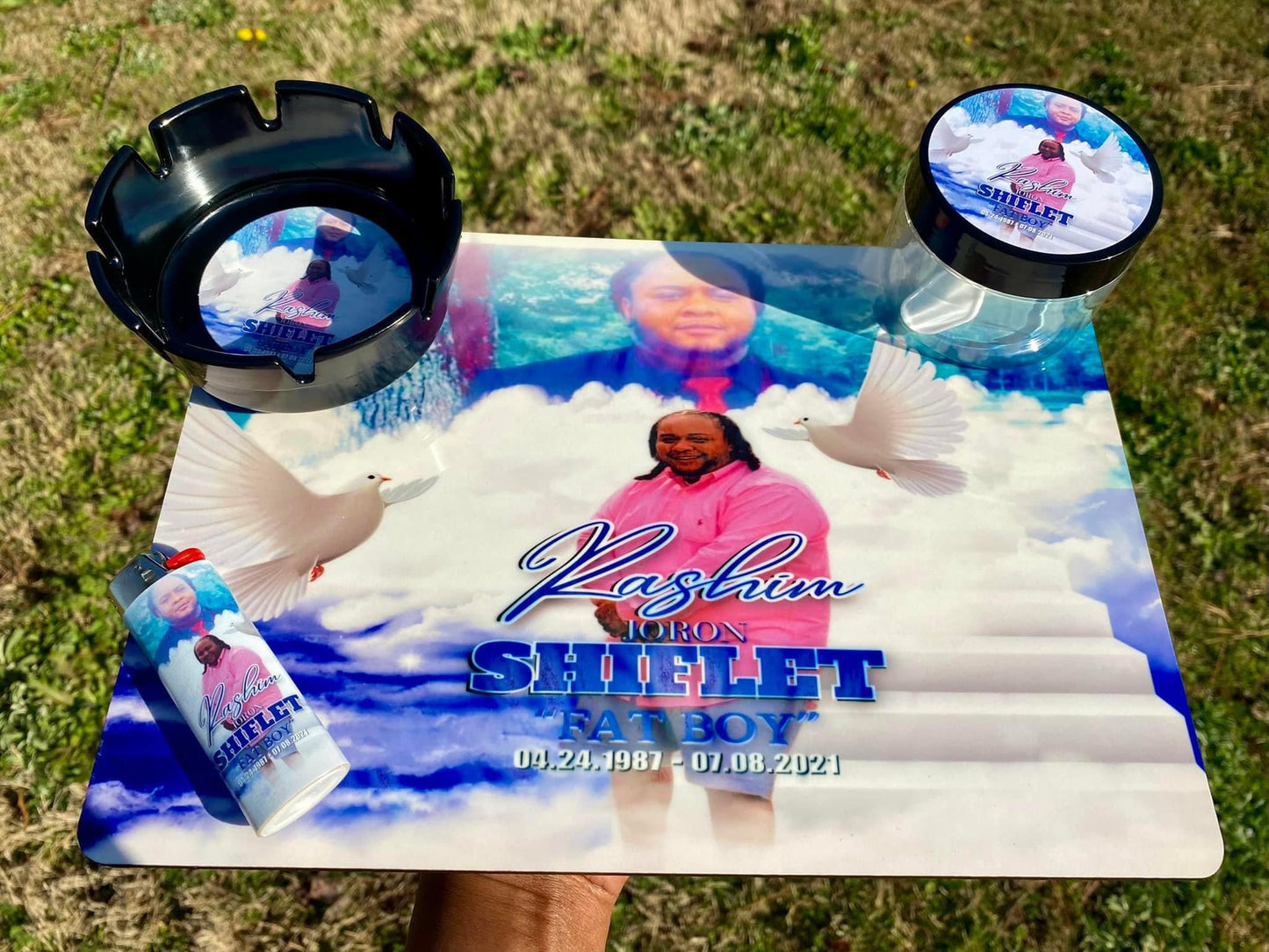 Rolling Tray Set