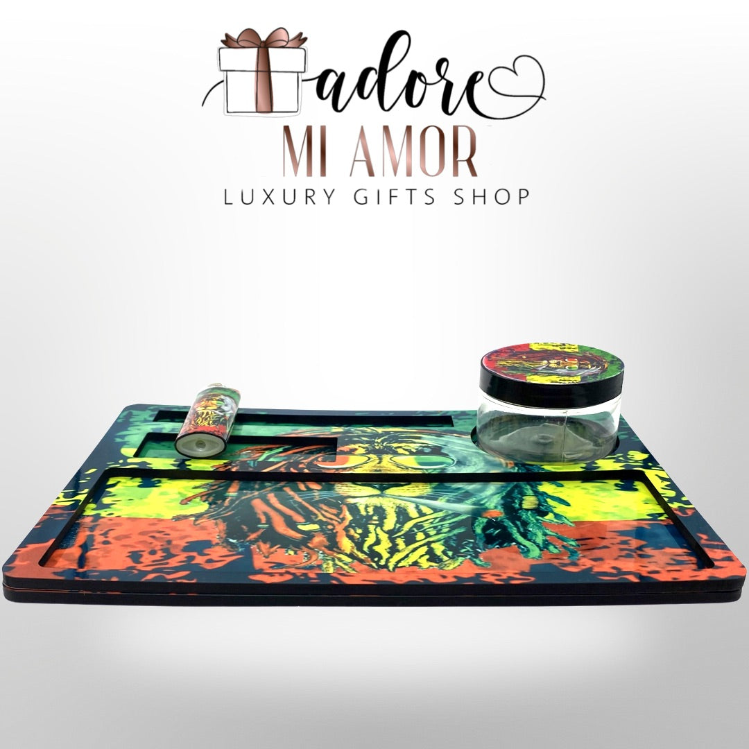 Rolling Tray Set