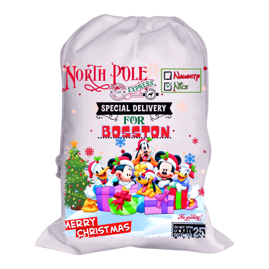 Character Santa Sack